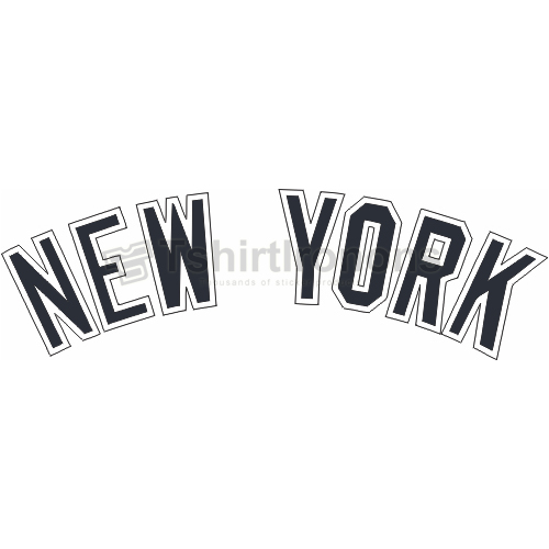 New York Yankees T-shirts Iron On Transfers N1775
